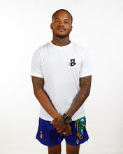 Load image into Gallery viewer, Blue “ DREAMER “ shorts