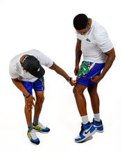 Load image into Gallery viewer, Blue “ DREAMER “ shorts